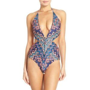 Mara Hoffman Twist Front One-Piece Swimsuit
